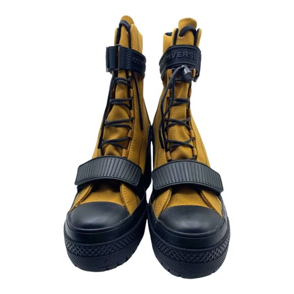 NWOB Converse Women's Gr82 Chuck Taylor All Star Boot Dark Soba Black 6.5 - Picture 2 of 10